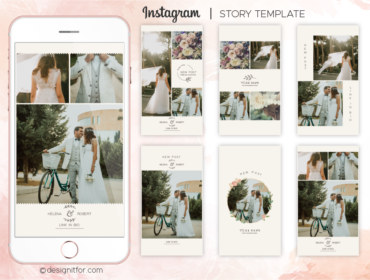 Instagram Stories Templates for Wedding Photographers 6