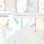 Marble Digital Paper Pack, Marble Texture, gold marble, white marble, marble backgrounds