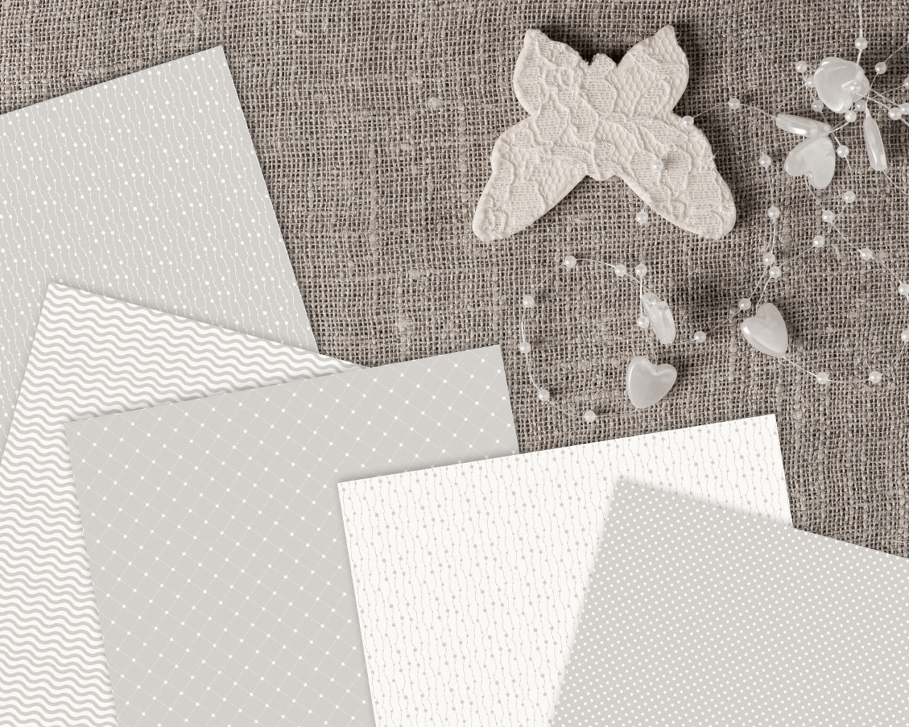 Wedding Digital Paper Pack, Wedding Patterns, Lace Digital Paper, Wedding Papers 4
